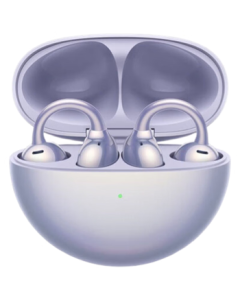 HUAWEI FreeClip Open-Ear Clip-On Wireless Bluetooth Earbuds - Comfortable Fit/Long Battery Life/Entertainment - Flowing Light Purple [Mate XT Triple-Fold Entertainment Companion]