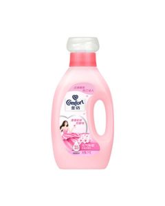 Comfort Fabric Conditioner, Softening & Long-lasting Fragrance & Anti-Static, Delicate Cherry Blossom Scent 1L (Neutralizes detergent residue during rinse, smoothes fabric fibers, long-lasting fragrance)