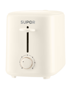 SUPOR Bread Toaster Breakfast Machine for Toast, Sandwich, and Bagel, 6-Level Toasting with Dual-Sided Cooking, Multi-Function Home Light Food Maker, 800W Fast 3D Heating with Dust Cover DJ805