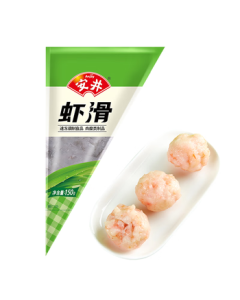 Anjoy Shrimp Paste 150g/bag, 80% Shrimp Content, Hot Pot & Spicy Hot Pot Ingredient, Ready-to-Eat Seafood