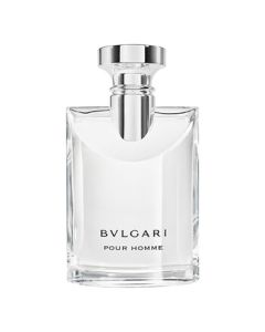 BVLGARI Pour Homme Eau de Toilette for Men, 50ml, Woody Notes, White Shirt Unisex Fragrance