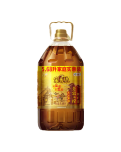 Fortune Cooking Rapeseed Oil - Homestyle Traditional Pressed Rapeseed Oil 5.68L, Produced by COFCO