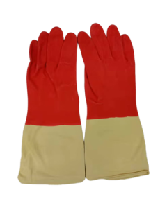 GERM Kangbao Dual-Color Durable Kitchen Household Latex Gloves