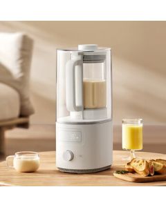 Xiaomi (MI) Mi Smart Quiet Blender S2 Multi-function Soy Milk Maker, Juicer, Food Processor, Baby Food Maker with Automatic Cleaning, No Cooking or Filtering Required, 1.5L