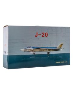 Ruobeite Model 1:48 J-20 Aircraft Model, Stealth Fighter J20 Alloy Simulation Display, Veteran Retirement Gift