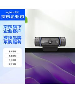Logitech C920 Pro HD Webcam - Streamer Live Broadcast Camera with Built-in Microphone