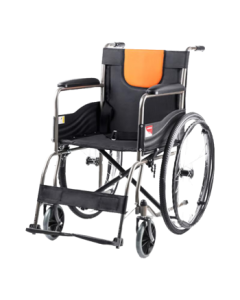 Yuwell Wheelchair H050 Steel Tube Reinforced Upgrade Foldable Elderly Wheelchair Lightweight Folding Wheelchair