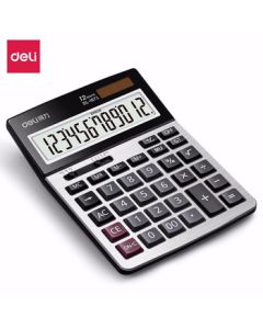 Deli 1671A Desktop Calculator (Silver)