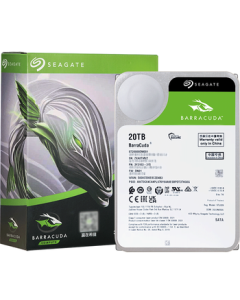 Seagate (SEAGATE) Desktop Hard Drive 20TB 7200RPM 512MB SATA HDD Seagate BarraCuda Series 3.5-inch ST20000DM001