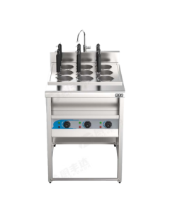 Chufengda Commercial Noodle Cooking Stove, Multi-functional Soup Noodle Cooker, Oden Hot Noodle Maocai Spicy Hot Pot Electric Noodle Cooking Machine (Vertical 9-Burner)