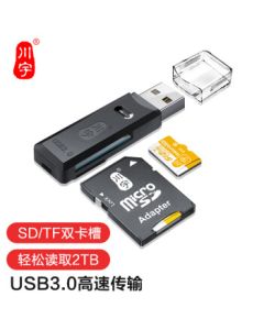 ChuanYu USB3.0 High-Speed SD/TF Card Reader All-in-One, Compatible with DSLR Camera Memory Cards, Dash Cams, Surveillance Drones, Computers, and Mobile Phone Memory Card Readers