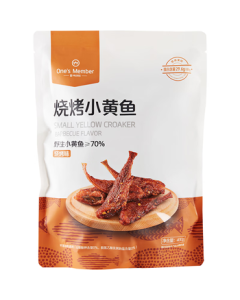 No.1 Member Store Spicy Grilled Yellow Croaker Snack 400g