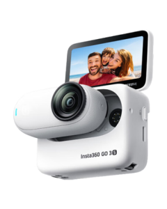 Insta360 GO 3S 4K Thumb Camera - Flagship Launch | Vlog, Cycling, Family Sports Action Camera | Pocket Camera (Agile White 64GB Standard Edition)