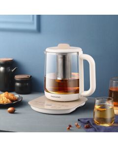 DAEWOO Multi-functional Health Kettle, 1.8L Large Capacity Electric Kettle & Tea Maker DYYS-18L80E for Home Use