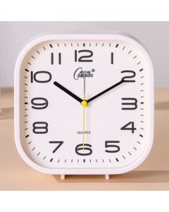 Kangbasi Desktop Alarm Clock for Kids and Students - Minimalist Bedroom Essential for School Season, Model 2361 White
