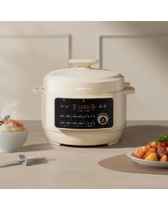 Joyoung 5L Electric Pressure Cooker, Large Capacity Smart Pressure Rice Cooker and Soup Maker, Model 50H350