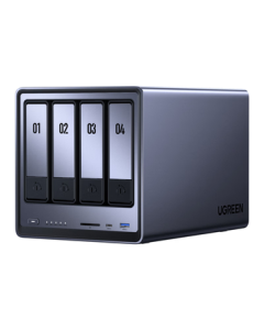 UGREEN DXP4800 8GB Version 16TB 4-Bay NAS Network Storage Personal Cloud Drive Home Server with AI Photo Album, Compatible with iPhone 16 for Mobile and Tablet Expansion
