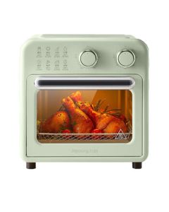 Joyoung 9L Air Fryer Toaster Oven with Multi-function - Fries, Bakes Cakes, Breakfast Maker, Nut Roaster - KX10-VA181 Jade Green