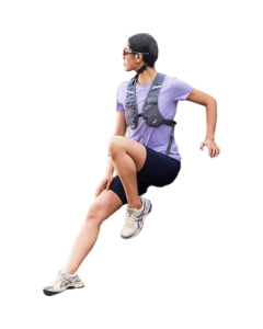 ASICS Women's Cushioned and Durable Comfort Running Shoes GEL-EXALT 2 Beige/Purple Size 37