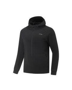 Li Ning Knit Sports Jacket for Men, 2025 Autumn New Collection, Fitness Series Comfortable Windbreaker Coat AFDVB27