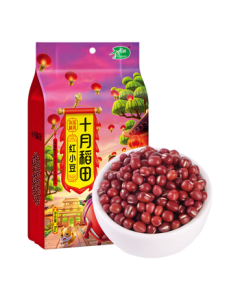 October Fields Red Beans 2.2 lbs (Adzuki Beans, Mixed Grains, Soy Milk Ingredient, Coarse Grain, Vacuum Packed, Rice Companion, Porridge)