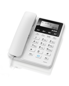 BBK (BBK) Telephone Landline Desk Phone for Home and Office, Battery-Free, Clear Call HCD213 Starry White
