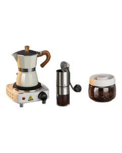 PAKCHOICE【Premium Gift Box】Pour Over Coffee Pot Set Manual Coffee Maker Italian Moka Pot Pour Over Coffee Kit