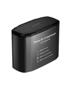 70mai Car Air Pump with Preset Tire Pressure, Digital Display Portable Tire Inflator, Smart Touch Control, Air Compressor