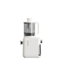 Daewoo Large Aperture Slow Juicer with Pulp Separation, Portable Multi-functional Cold Press Juicer for Home Use, Small Fruit Juice Extractor, White DY-BM09