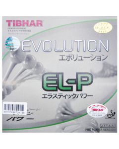TIBHAR Evolution EL-P Table Tennis Rubber, German Imported Energy Offensive, Red MAX