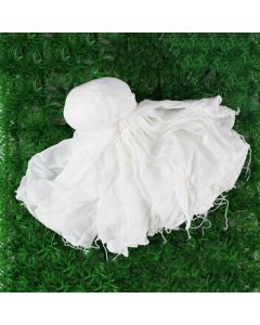 Oumiao Disposable Outdoor Socks, White Regular, 100 Pairs