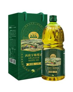 Ouweili Spanish Imported 1.6L Pure Olive Oil for Chinese Cooking