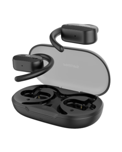 PHILIPS Bluetooth Earphones, Open-Ear Bone Conduction Concept, True Wireless, Sports Running, Long Battery Life, Premium Noise Cancelling, Compatible with Apple & Huawei, TAA6708
