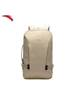 Anta [Same Style as Fan Zhendong] Rong Gui Backpack UU28 New Simple Commuter Laptop Backpack Khaki One Size