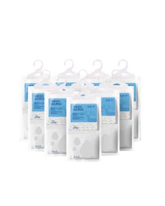 Green Source Hanging Dehumidifier Bag - 250g*10 Bags for Wardrobe, Dormitory, Bed, and Quilt Moisture Absorber