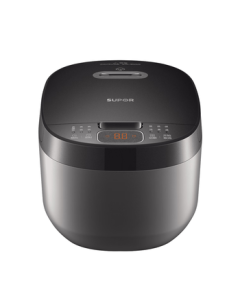 SUPOR Small Rice Cooker for 2-3 People, 3L Blue Diamond Non-Stick Inner Pot, Multi-Functional Electric Cooking Pot for Rice, Porridge, Smart Pre-Timer, Compact Micro-Pressure Rice Cooker (Model: 30FC0187)