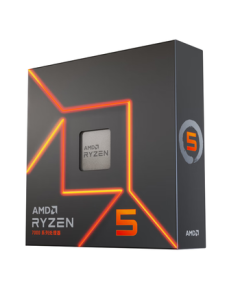 AMD Ryzen 5 7600X Processor (r5) 6-Core 12-Thread Up to 5.3GHz Boost Clock 105W AM5 Socket Boxed CPU