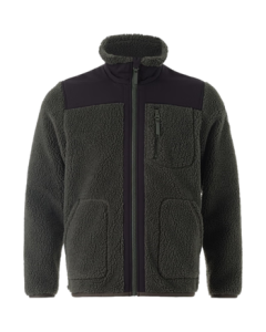 Decathlon Outdoor Fleece Jacket Men's Thickened Warm Polar Fleece Coat - Light Chalk Gray L-4684836