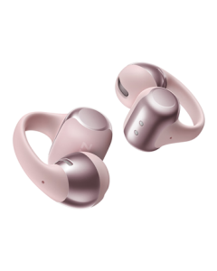 SHOKZ OpenDots ONE Dynamic Titanium Loop Open-Ear Bluetooth Headphones (E310) - Soft Mist Pink (Same as Tian Xiwei's Choice)