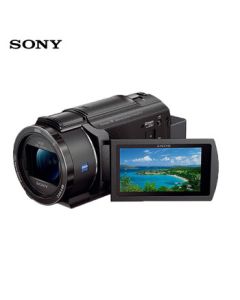 Sony (SONY) FDR-AX45A 4K HD Digital Camcorder Live Streaming Home Video Camera (Includes 256GB Card + Spare Battery + Case + Gold Ring UV Filter + Tripod)