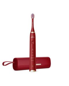 Philips (PHILIPS) Electric Toothbrush SPA Spa Brush S5 Adult Couple Set with 5 Modes, Gentle Whitening and Gum Care HX2491/02 Red