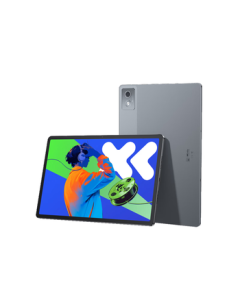 Lenovo Xiaoxin Pad Pro 12.7 2025 Edition Entertainment Office Study Gaming Tablet Dimensity 8300 2.9K 144Hz 8+256GB WiFi Elephant Gray + Case & Screen Protector Bundle