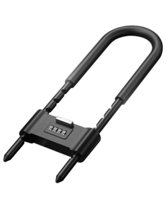 Chugong U-Shaped Password Lock, Anti-Cut Anti-Pry Glass Door Lock for Double Doors, Motorcycle U-Lock