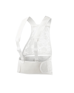 October Crystal Maternity Support Belt - Late Pregnancy Segmented Waist Vest Design, Highly Elastic, Breathable, Adjustable, Size M