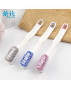 Camellia Universal Brush for Shoes and Laundry, Gray, 1 Piece