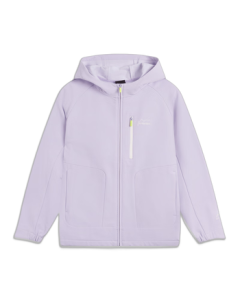 Li Ning Fleece-Lined Windproof Water-Repellent Windbreaker for Teen Girls - Winter Sports Jacket YFDV146