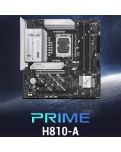 ASUS PRIME H810M-A Motherboard Supports CPU 245KF/230/225 (Intel H810/LGA 1851)