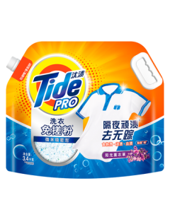 Tide Laundry Detergent Powder, No-Scrub Lavender Scent, 6.8 Jin (3.4kg), Large Bag, Long-Lasting Fragrance, Stain Removal & Antibacterial