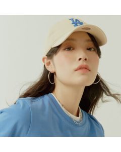 MLB Unisex Baseball Cap Men's Korean Style Fashion Dodgers LA Soft Top Curved Brim All-Season Sun Hat Gift CP66