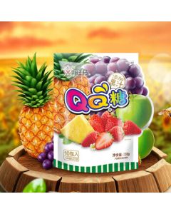 Want Want Wangzai QQ Jelly 200g Assorted Flavors (10 Mini Packs Included) Office Snack Soft Candy